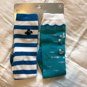 NWT Shanghai Disney Ocean Mickey Socks
